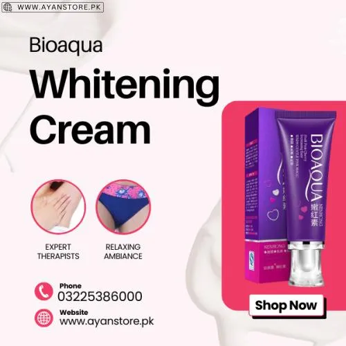 Bioaqua Vaginal Whitening Cream In Pakistan - TabletStore.Pk
