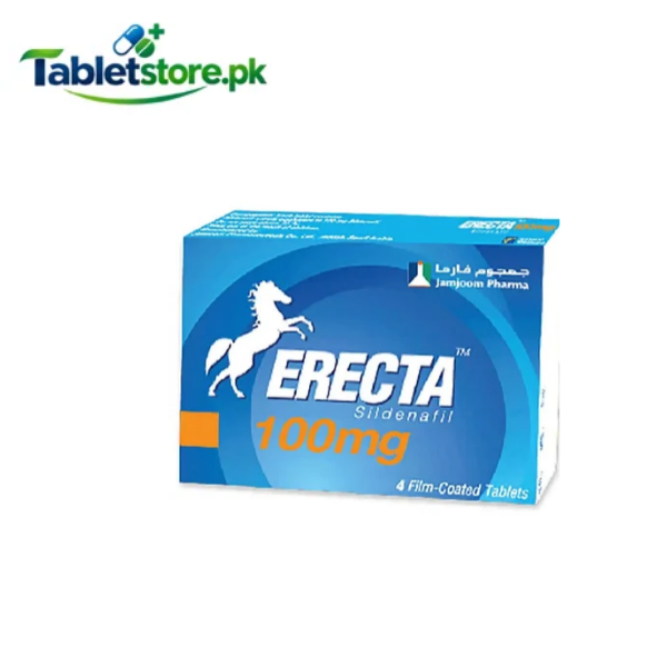 Erecta 100 mg Tablet 4pcs - TabletStore.Pk