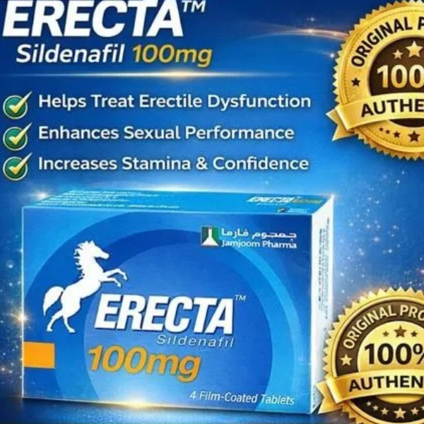 Erecta 100 mg Tablet 4pcs - TabletStore.Pk