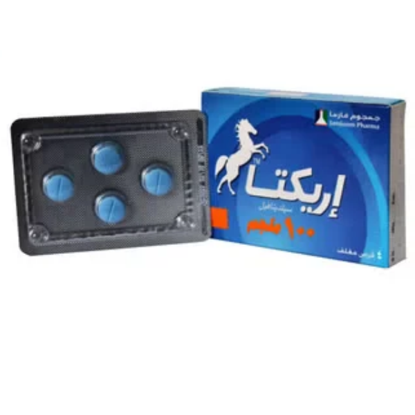 Erecta 100 mg Tablet 4pcs - TabletStore.Pk