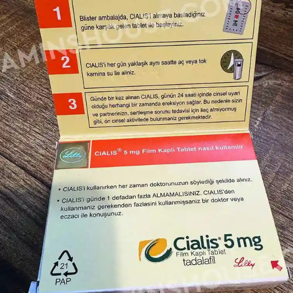 Cialis 5 mg Tablet 28 Piece - TabletStore.Pk