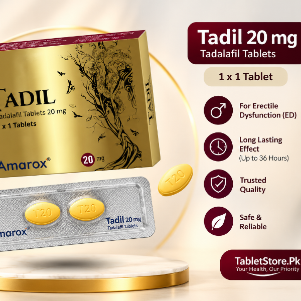 Tadil 20 Mg 2 Tablet - TabletStore.Pk