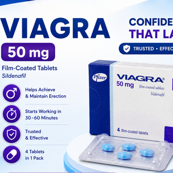 Viagra 50 Mg Orodispersible Tablet 8pcs - TabletStore.Pk