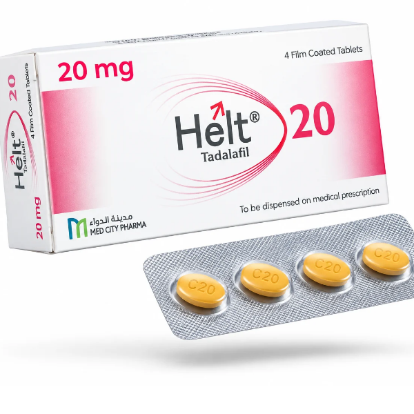 Helt Tadalafil 20 mg 4 Tablets - TabletStore.Pk