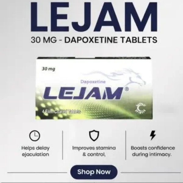 Lejam 30mg 8 Tab - TabletStore.Pk