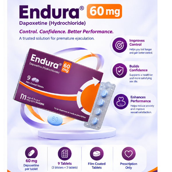 Endura 60 Mg 9 Tablets - TabletStore.Pk