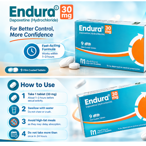 Endura 30 Mg 9 Tab - TabletStore.Pk