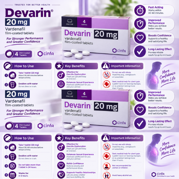 Devarin 20 Mg F.C.Tablet - TabletStore.Pk