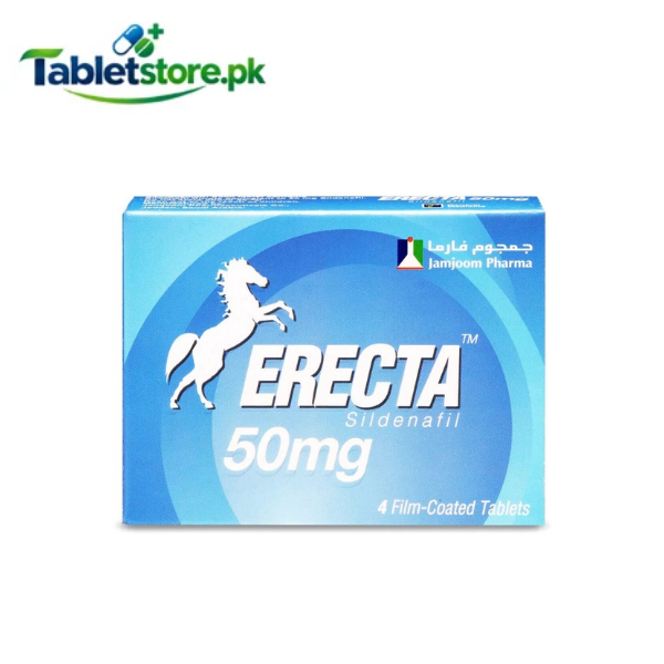 Erecta 50 mg Tablet 4pcs - TabletStore.Pk