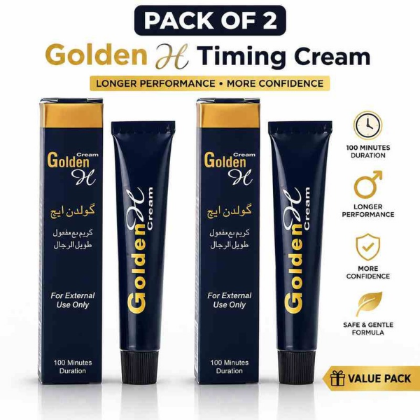 Golden H Delay Cream - TabletStore.Pk