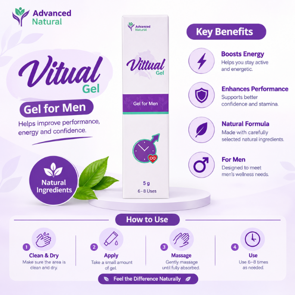 Vittal Gel for Men 5 gm - TabletStore.Pk