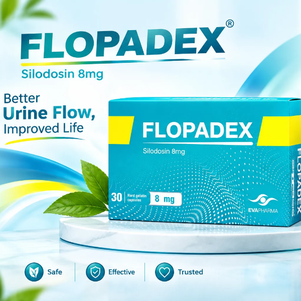Flopadex 8 Mg 30 Capsules - TabletStore.Pk