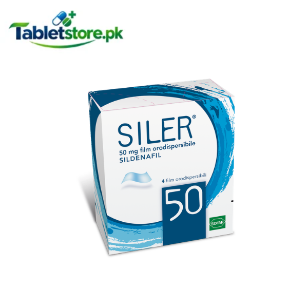 Siler 50 mg Orodispersible Film 4 pieces - TabletStore.Pk