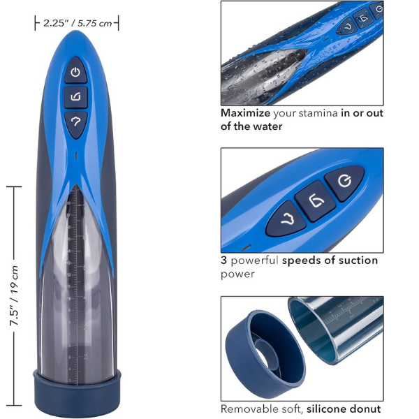 Optimum Series Waterproof Penis Pump - TabletStore.Pk