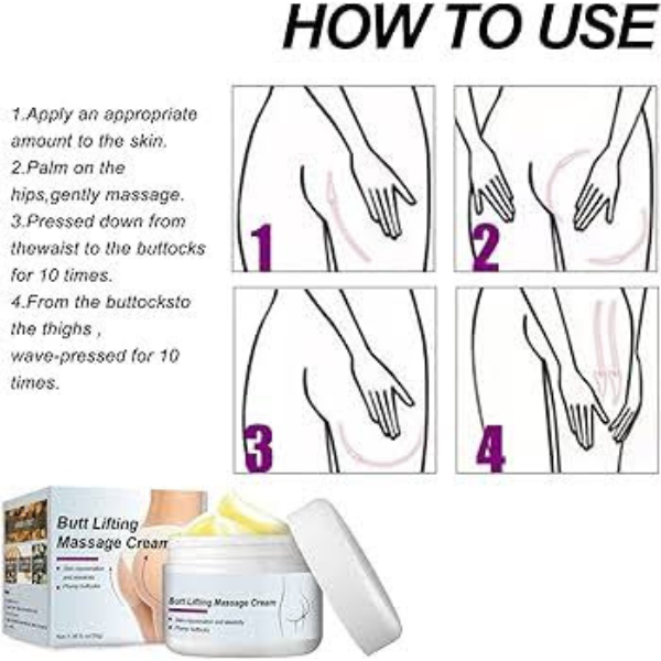 Buttock Hip Massage Cream - TabletStore.Pk