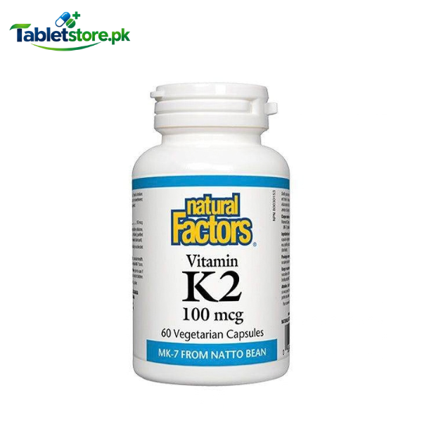 Natural Factors Vitamin K2 - TabletStore.Pk