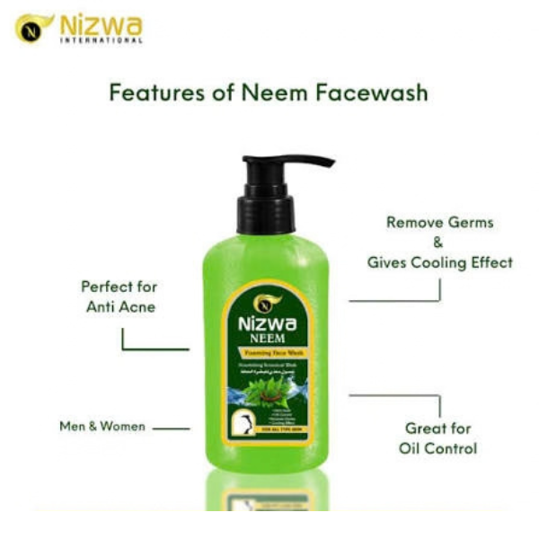 Neem Foaming Face Wash - TabletStore.Pk
