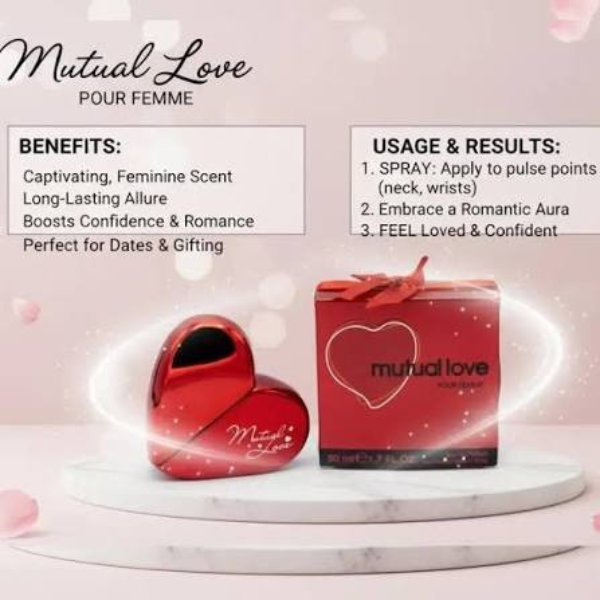 Mutual love Eau De perfume for women - TabletStore.Pk