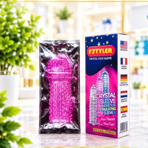 Crystal Silicon Reusable Condom - TabletStore.Pk