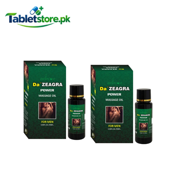 Da Zeagra Herbal Massage Oil - TabletStore.Pk
