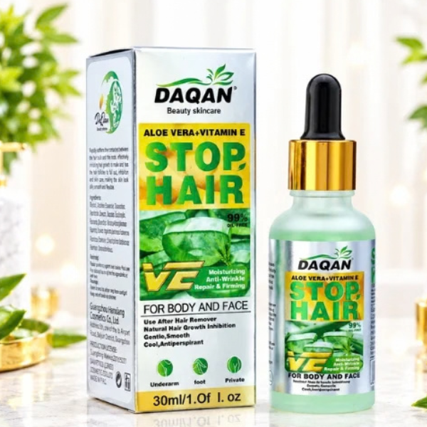Daqan Stop Hair Aloe Vera Vitamin E - TabletStore.Pk