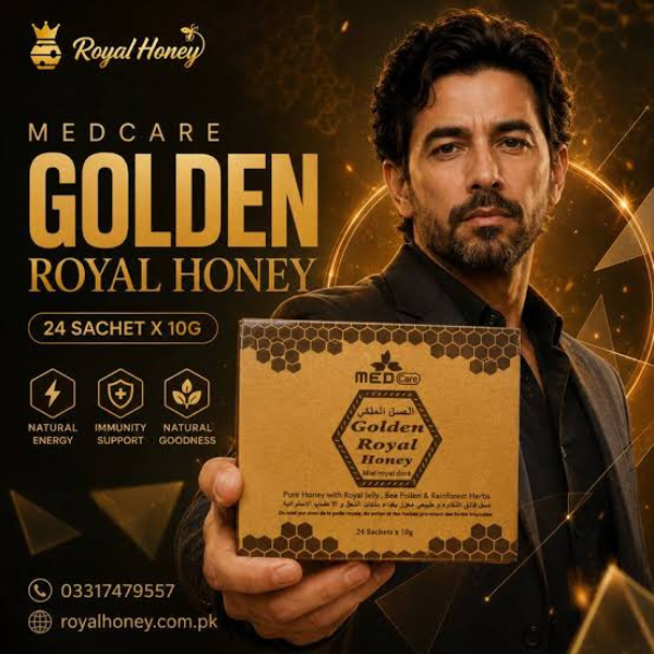 Medcare Golden Royal Honey - TabletStore.Pk
