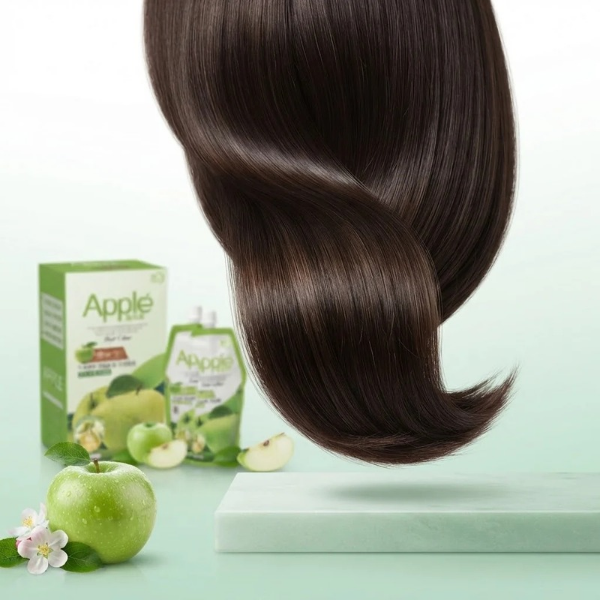 Apple Hair Color Dark Brown - TabletStore.Pk