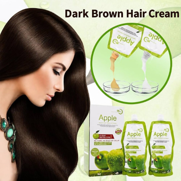 Apple Hair Color Dark Brown - TabletStore.Pk