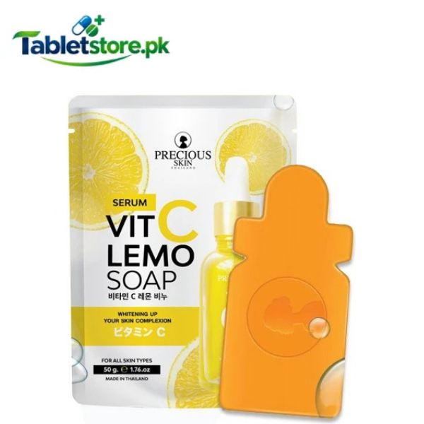 Vitamin C Lemon Whitening Serum Soap - TabletStore.Pk