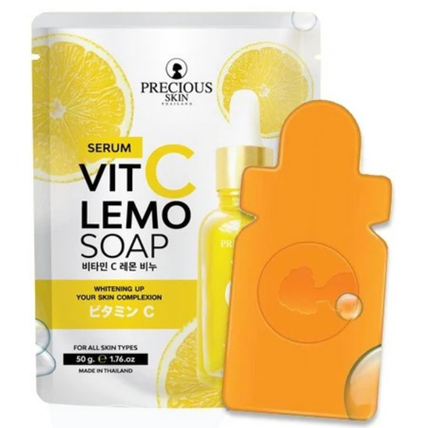 Vitamin C Lemon Whitening Serum Soap - TabletStore.Pk