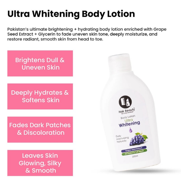 Ultra Whitening Body Lotion - TabletStore.Pk