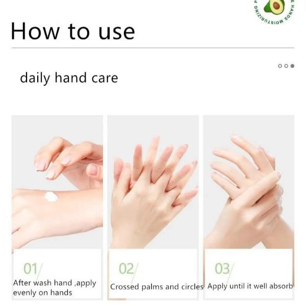 Bioaqua Avocado Moisturizing Hand Cream - TabletStore.Pk