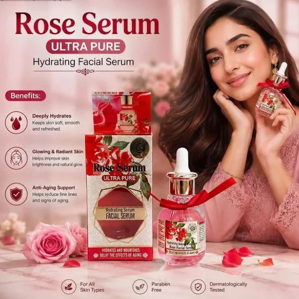 Rose Ultra Pure Facial Serum - TabletStore.Pk