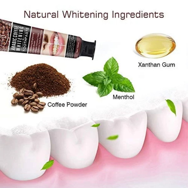 Arabic Coffee Whitening Toothpaste - TabletStore.Pk