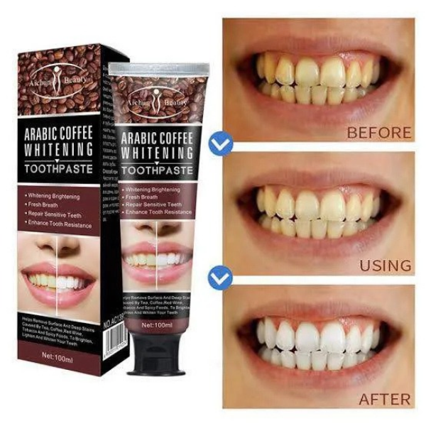 Arabic Coffee Whitening Toothpaste - TabletStore.Pk