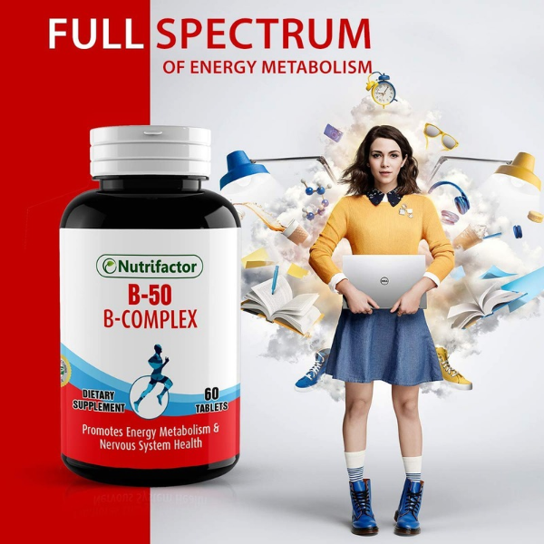 B-50 B-Complex Tablets - TabletStore.Pk