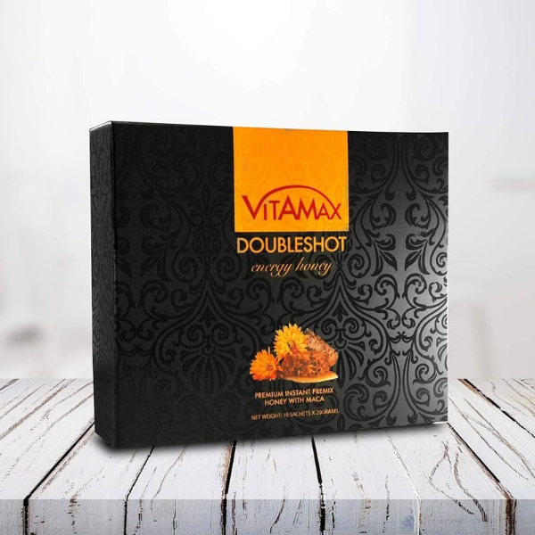 Vitamax Doubleshot Energy Honey - TabletStore.Pk