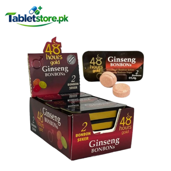 48 Hours Gold Ginseng Bonbons - TabletStore.Pk